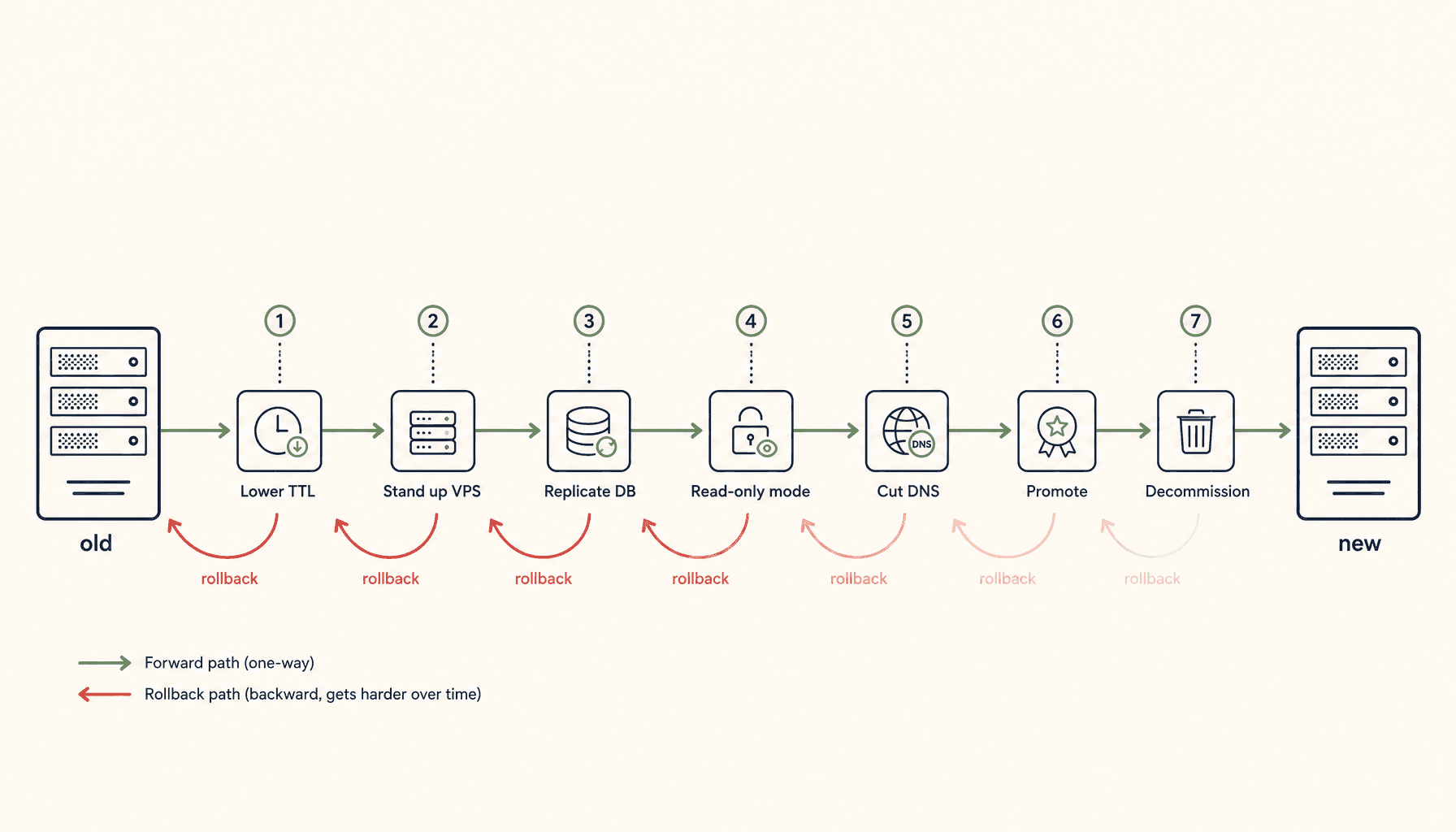 Shared Hosting to VPS Migration: The Rollback Plan Most Guides Skip
