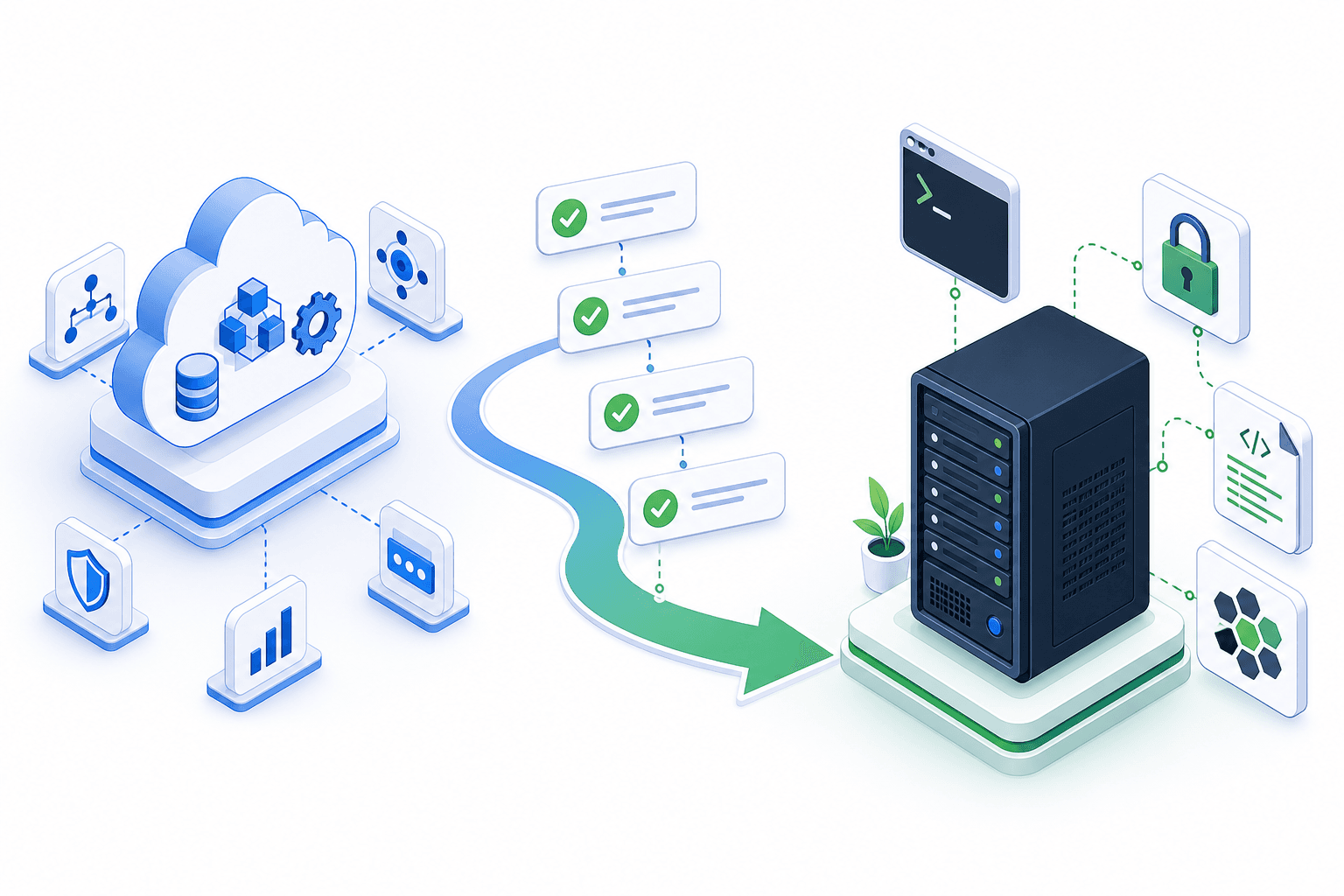 PaaS to VPS migration checklist: what Vercel and Railway handled for you